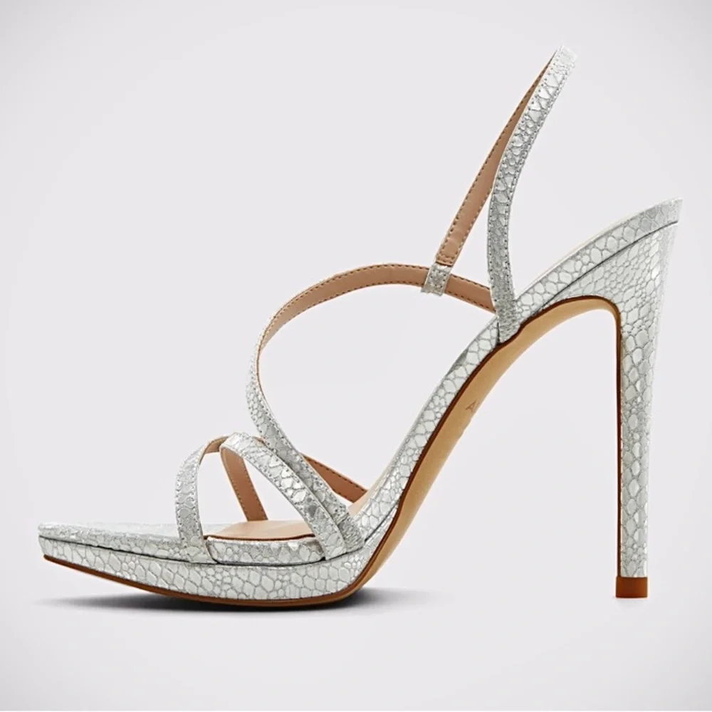 ALDO Resurge Strappy Stiletto Sandal - Stiletto Heel - Picture 8 of 12